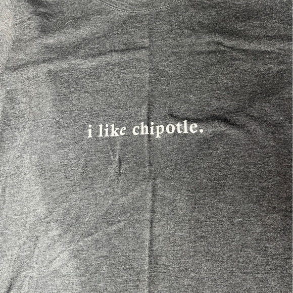 Port & Company “I Like Chipotle” Shirt Size Small - Picture 2 of 4